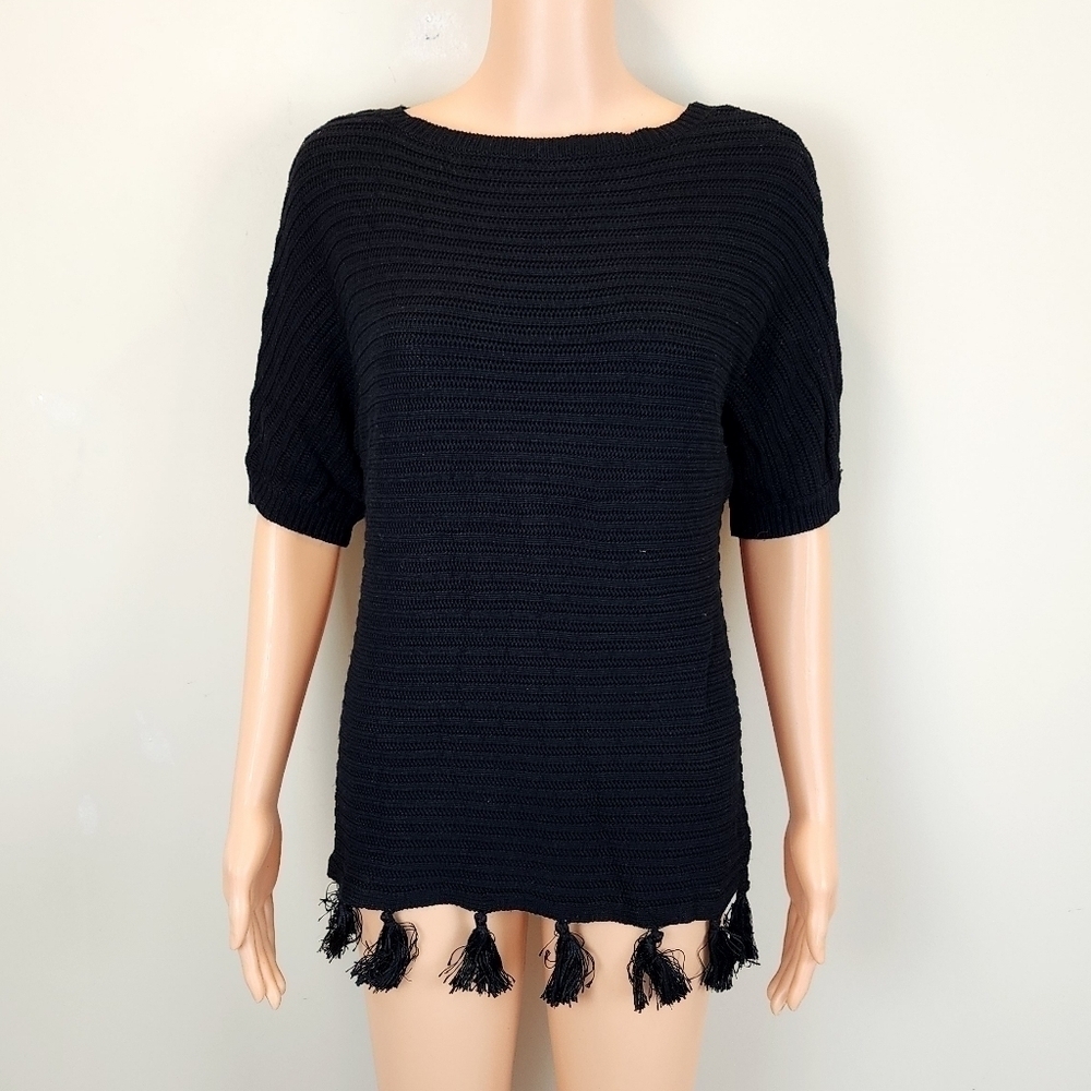 Catherine malandrino Fringe sweater